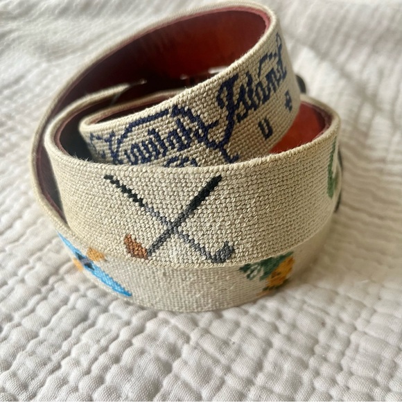 Smathers & Branson Other - Kiawah Island Smathers & Branson Golf Motif Belt w original box